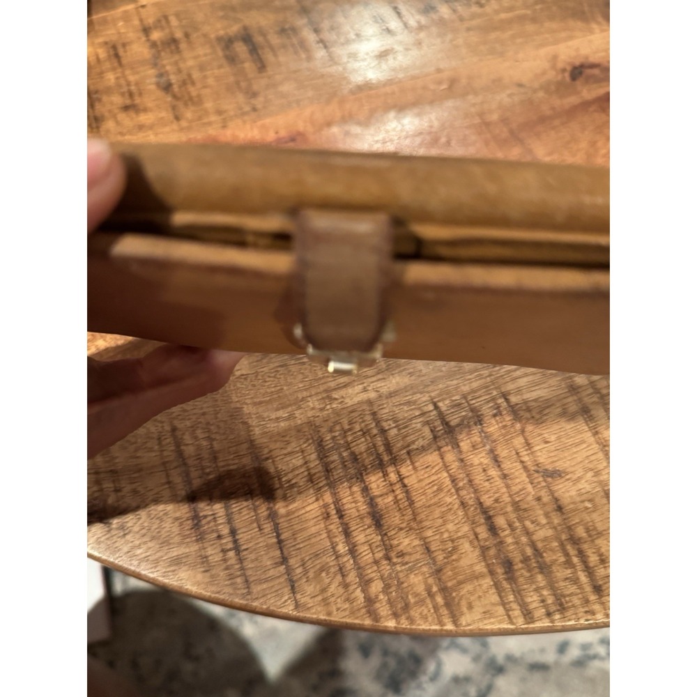 Authentic Gucci Vintage Tan Leather Clutch Wallet Jackie Clasp Italy - Picture 9 of 16